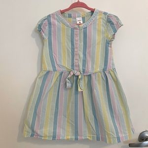 100% Cotton Stripe Dress